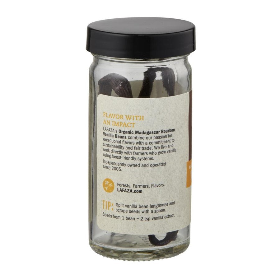 Lafaza Organic Madagaskar Bourbon Vanilla Beans