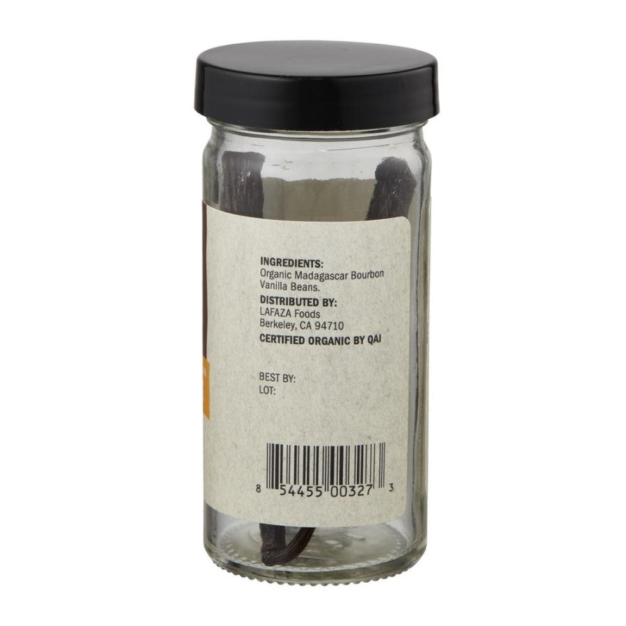 Lafaza Organic Madagaskar Bourbon Vanilla Beans