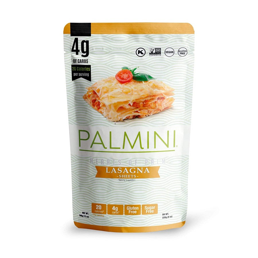 Palmini Herzen von Palm Lasagne Blätter Beutel 34 g