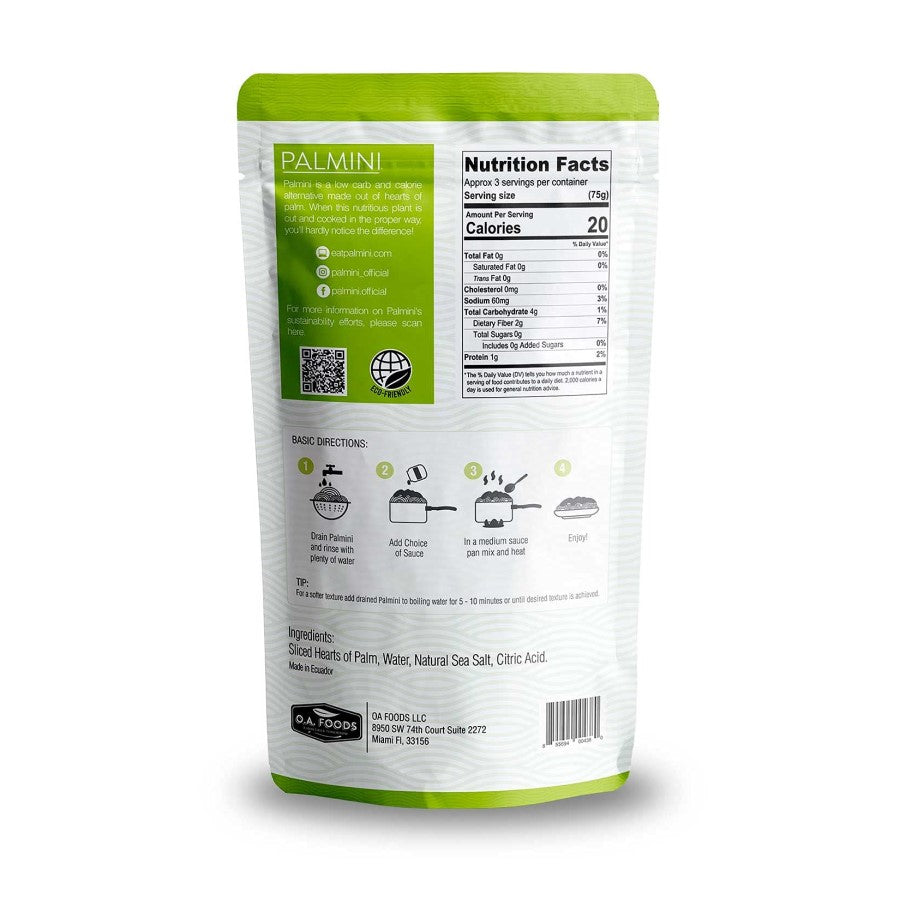 Palmini Herzen von Palm Linguine Pasta Pouch 34 g