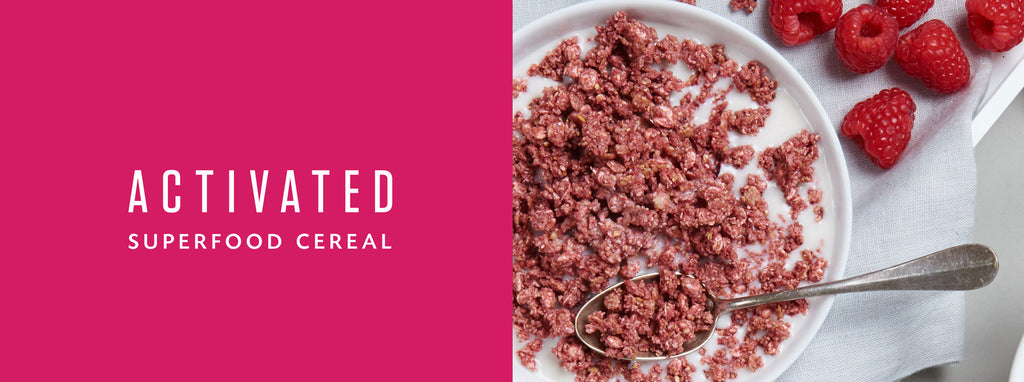 Lebende Absichten Aktiviert Superfood Getreide Radiant Raspberry 255 g