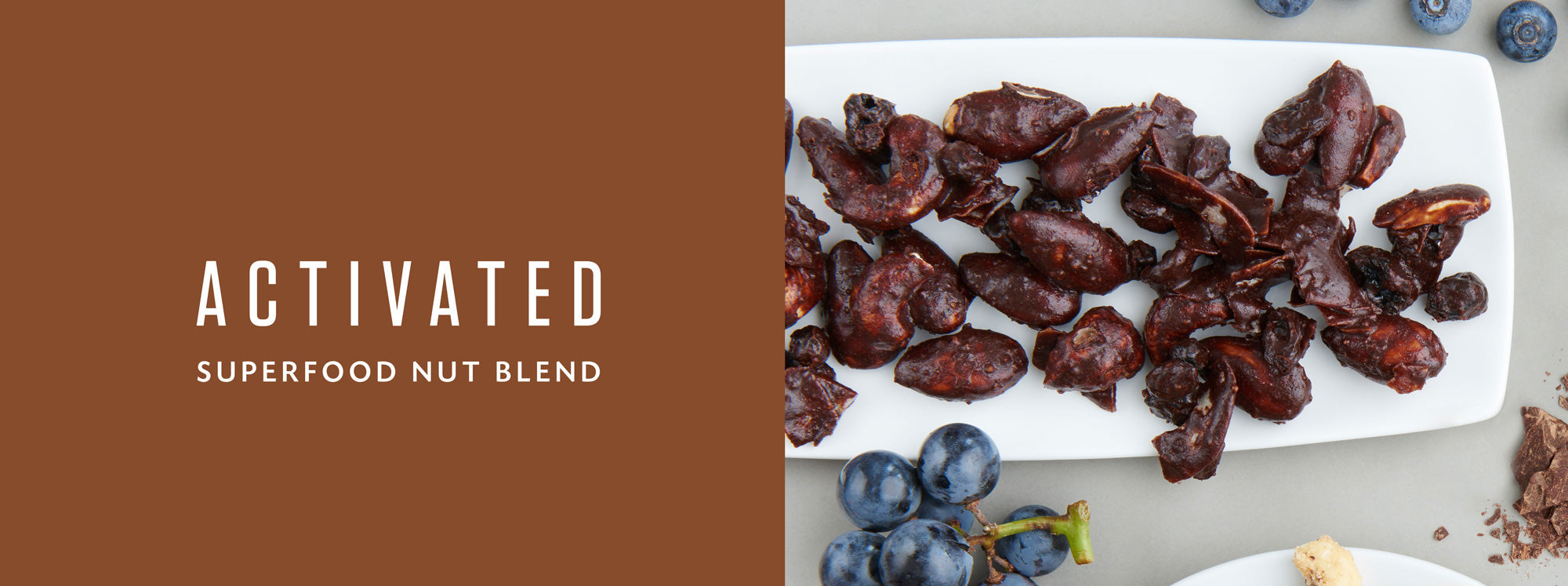 Lebende Absichten Aktiviert Superfood Nut Blend Dark Cacao 113 g
