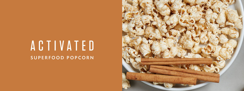 Lebende Absichten aktiviert Superfood Popcorn Zimt Twist 113 g