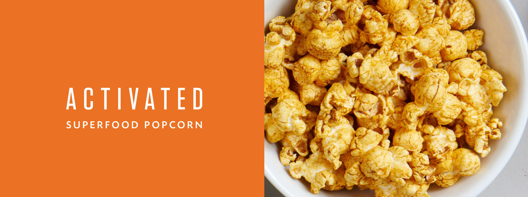 Lebende Absichten aktiviert Superfood Popcorn Tandoori Turmeric 113 g