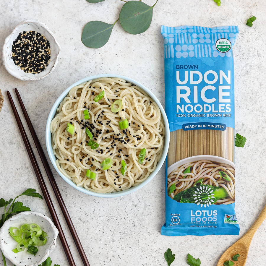Lotus Foods Organic Braun Udon Reisnudeln 227 g