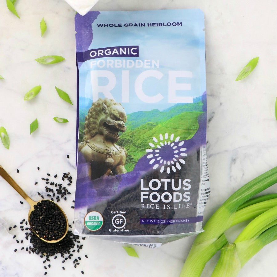 Lotus Foods Organic Erbstück Verbotener Reis 425 g