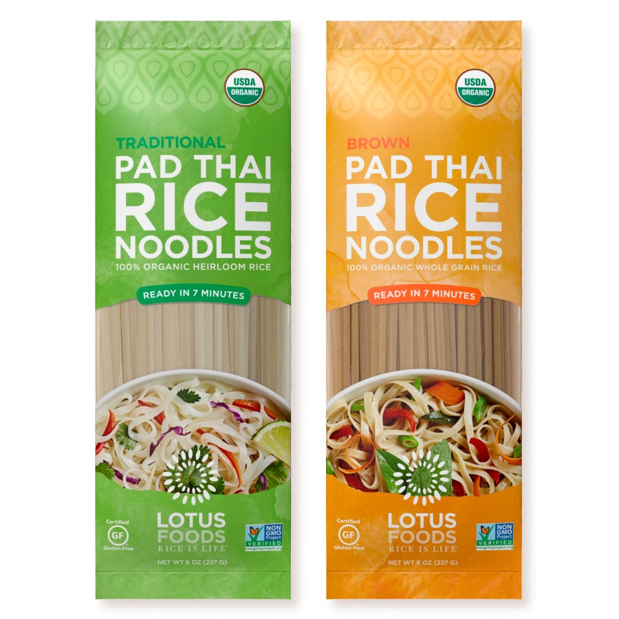 Lotus Foods Organic Braun Pad Thai Reisnudeln 227 g