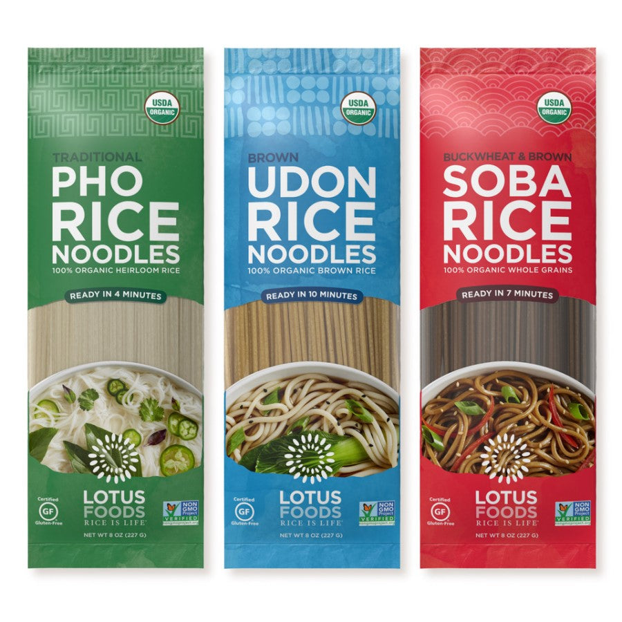 Lotus Foods Organic Buchweizen & Braun Soba Reisnudeln 227 g