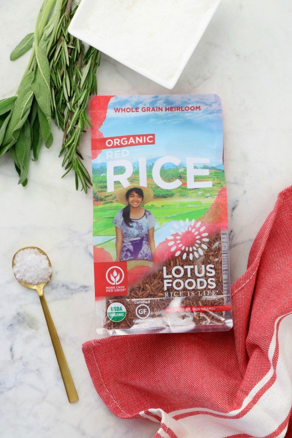 Lotus Foods Organic Erbstück Roter Reis 425 g