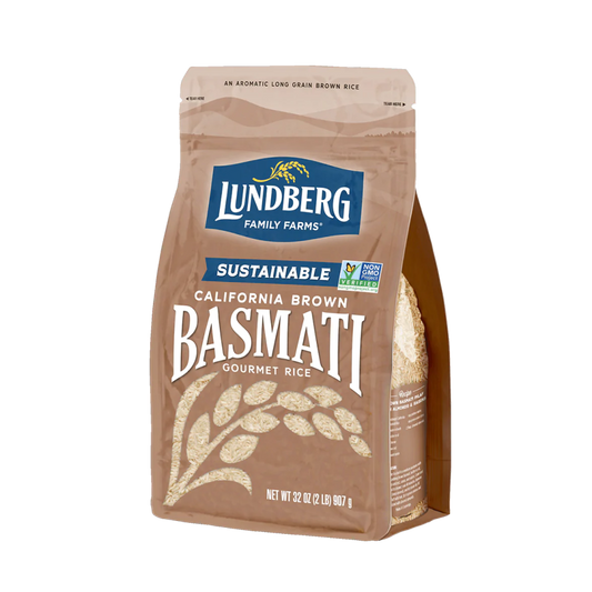 Lundberg Family Farms Nicht-GMO California Braun Basmati Reis 907 g