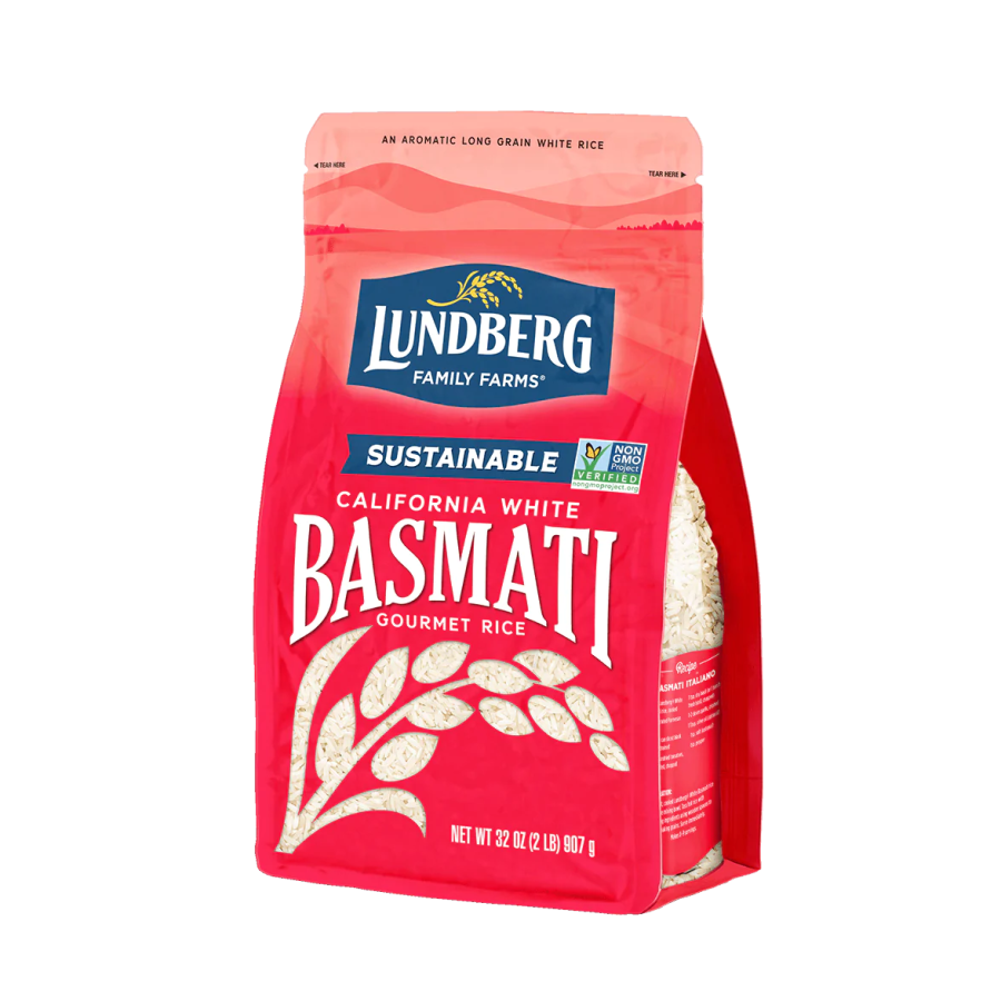 Lundberg Family Farms Nicht-GMO Kalifornien Weiß Basmati Reis 907 g