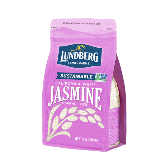 Lundberg Family Farms Nicht-GMO Kalifornien Weiß Jasmin Reis 907 g