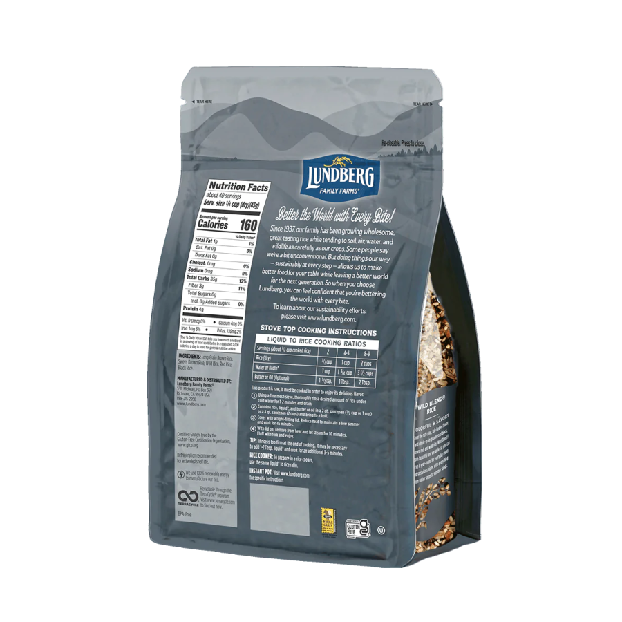 Lundberg Family Farms Nicht-GVO Wild Blend Reis 454 g