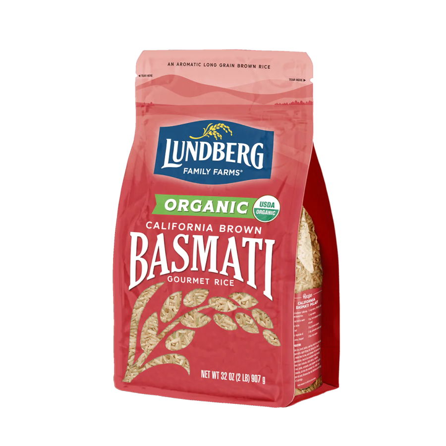 Lundberg Family Farms Organic California Braun Basmati Reis 907 g