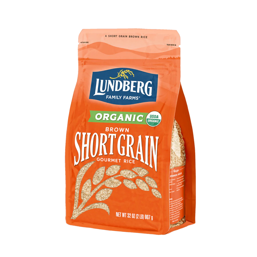 Lundberg Family Farms Organic Shorts Grain Braun Rice 907 g