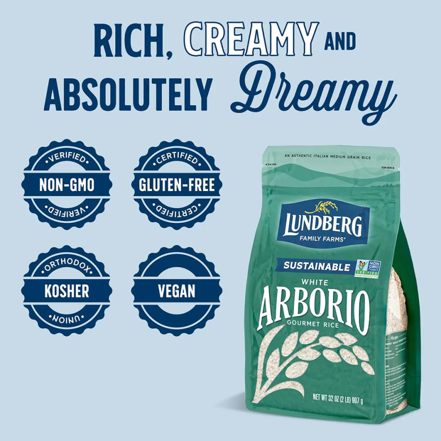 Lundberg Family Farms Nicht-GVO Weißer Arborio Reis 907 g