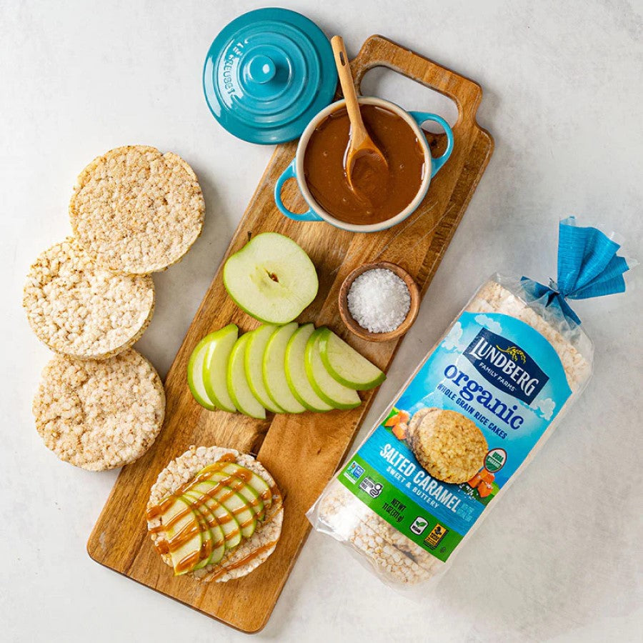 Lundberg Family Farms Organic Braun Rice Cakes gesalzenen Karamell 312 g