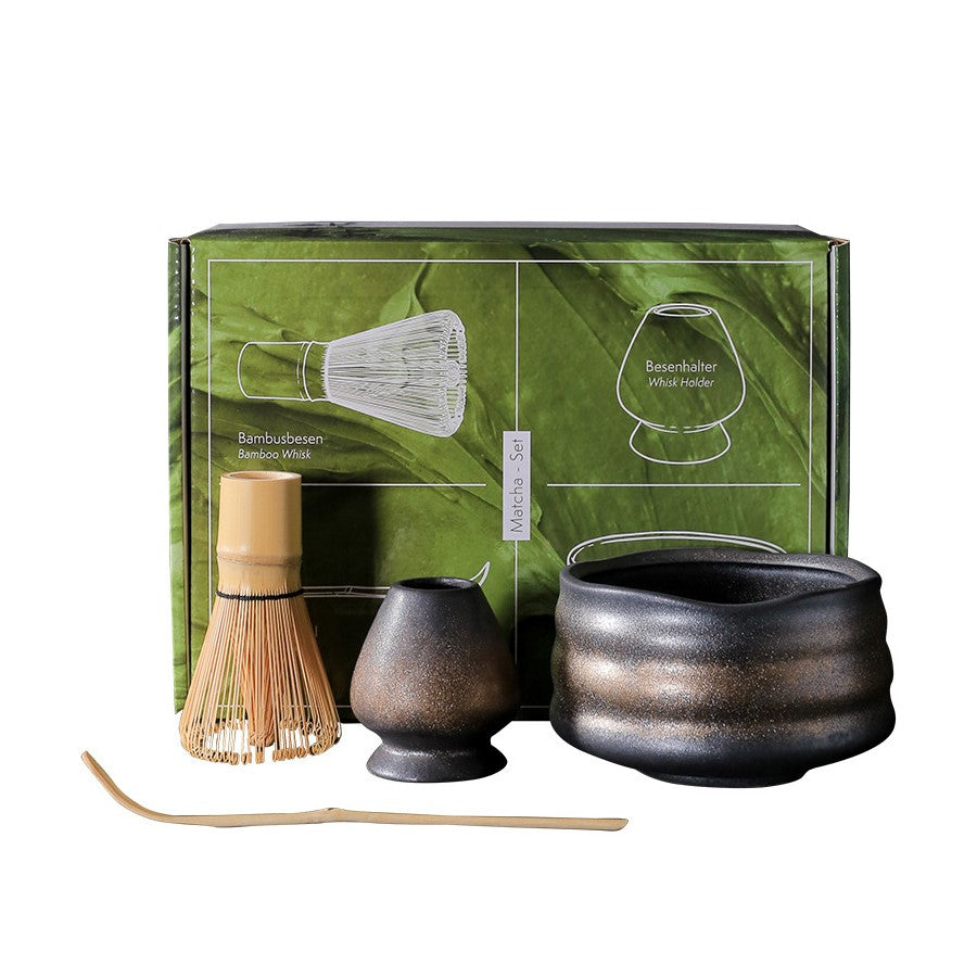 Traditionelles Matcha Tee Tool Geschenkset