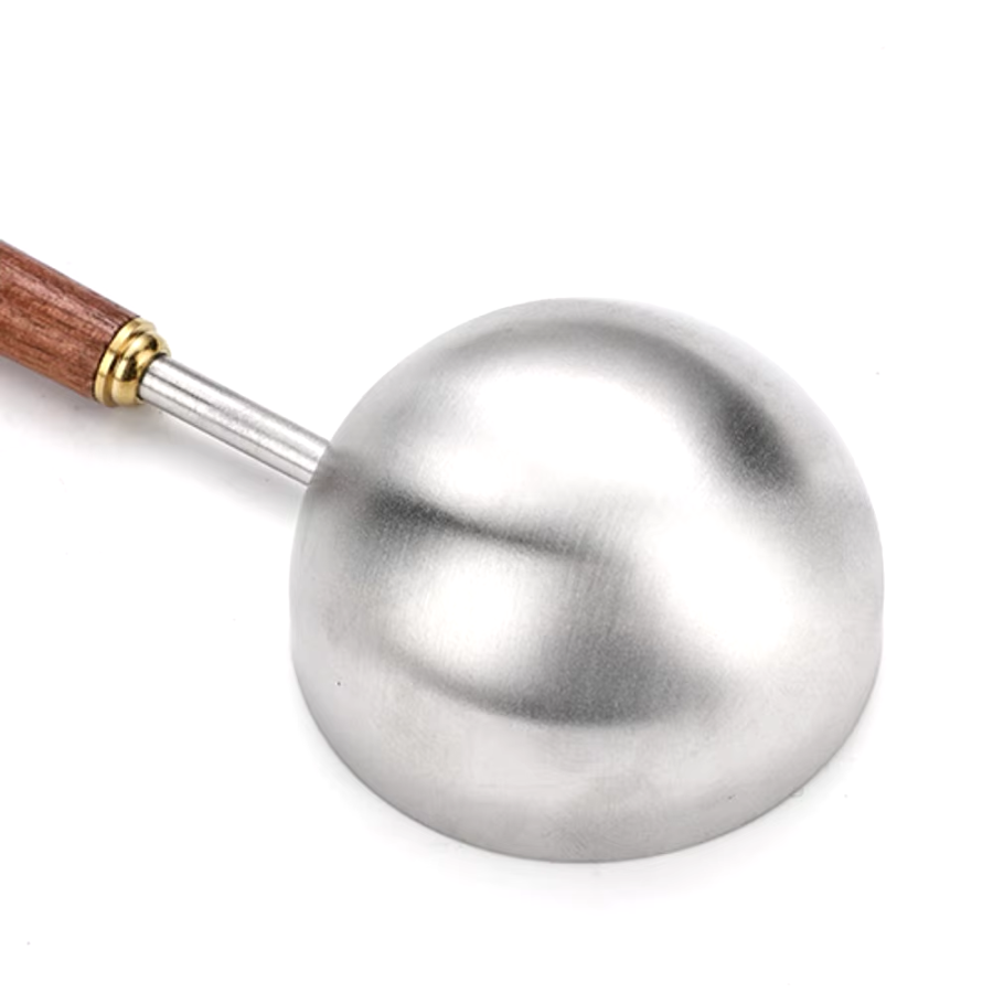 Luxus Barista Sleek Wood & Edelstahl Kaffee Scoops