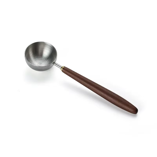 Luxus Barista Sleek Wood & Edelstahl Kaffee Scoops