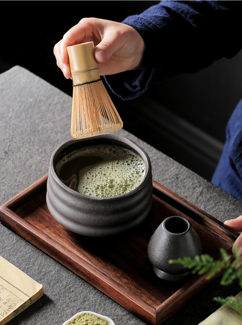 Traditionelles Matcha Tee Tool Geschenkset