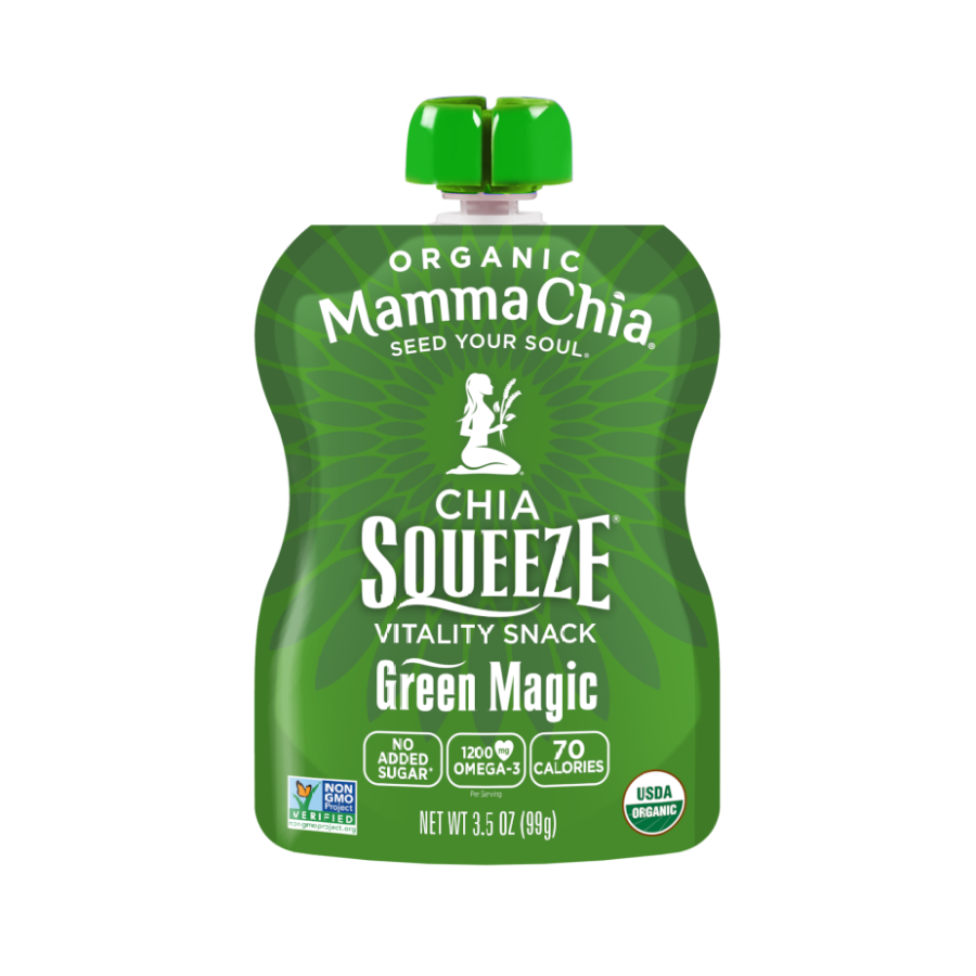 Mamma Chia Organic Chia Squeeze Grün Magic 99 g