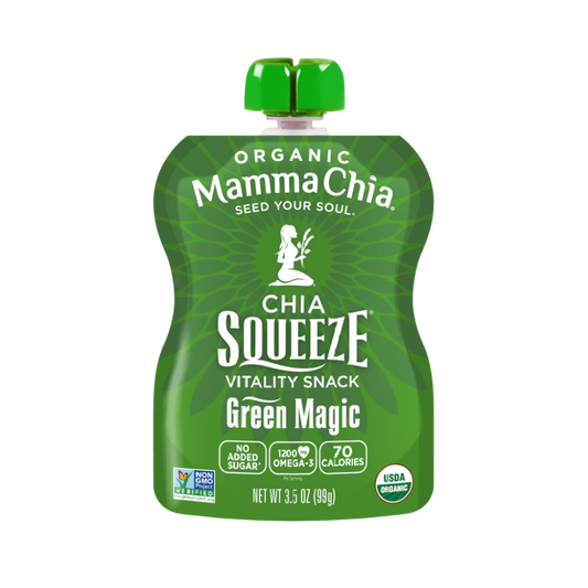 Mamma Chia Organic Chia Squeeze Grün Magic 99 g