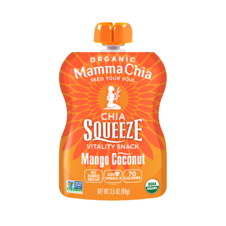 Mamma Chia Organic Chia Squeeze Mango Coconut 99 g