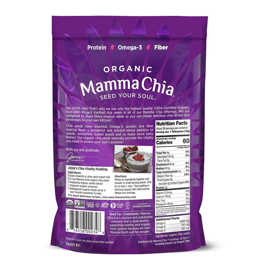 Mamma Chia Organic Weiß Chia Seeds 34 g