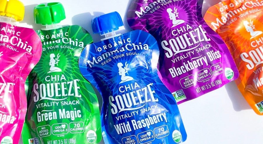 Mamma Chia Organic Chia Squeeze Grün Magic 99 g