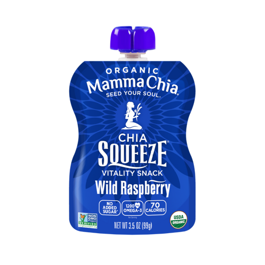 Mamma Chia Organic Chia Squeeze Wild Raspberry 99 g