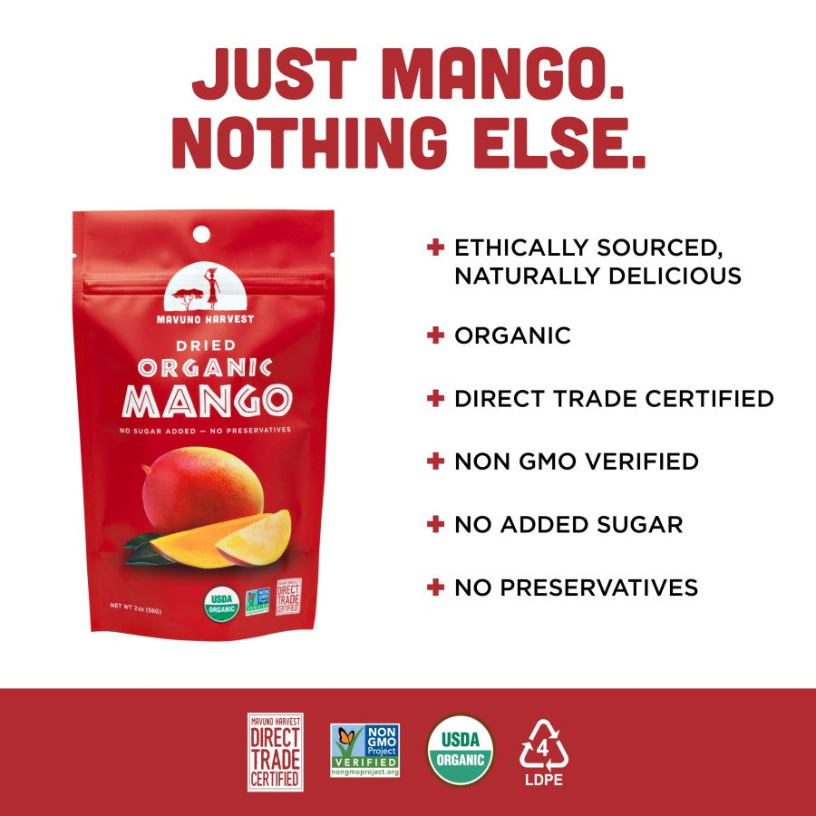 Mavuno Ernte Bio-getrocknete Mango 57 g