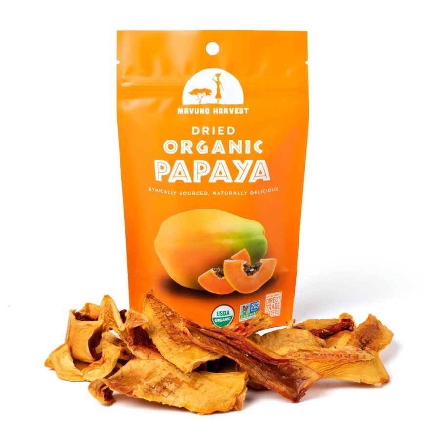 Mavuno Ernte Organisch Getrocknet Papaya 57 g