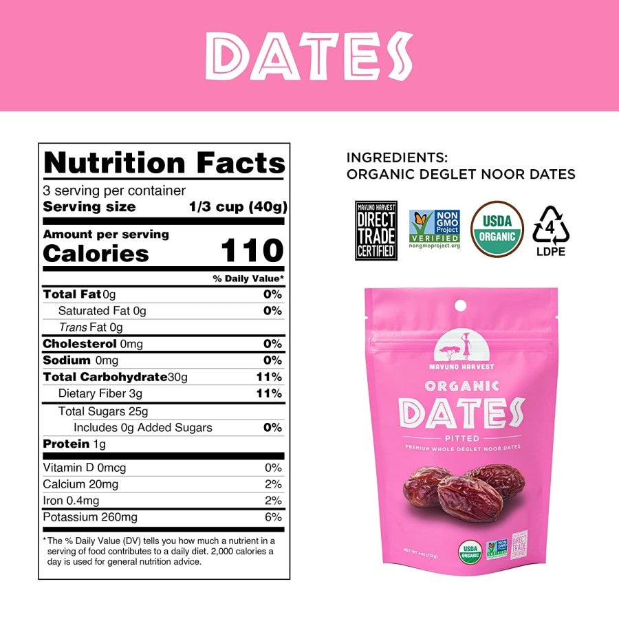 Mavuno Ernte Bio-Datteln 113 g