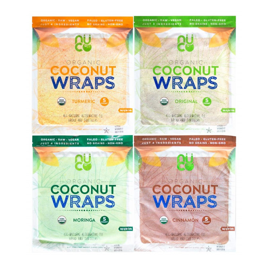 NUCO Organic Coconut Wraps Original 7 g