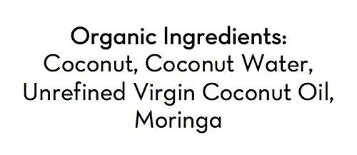 NUCO Organic Coconut Wraps Moringa 7 g