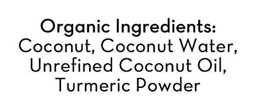 NUCO Organic Coconut Wraps Kurkuma 7 g
