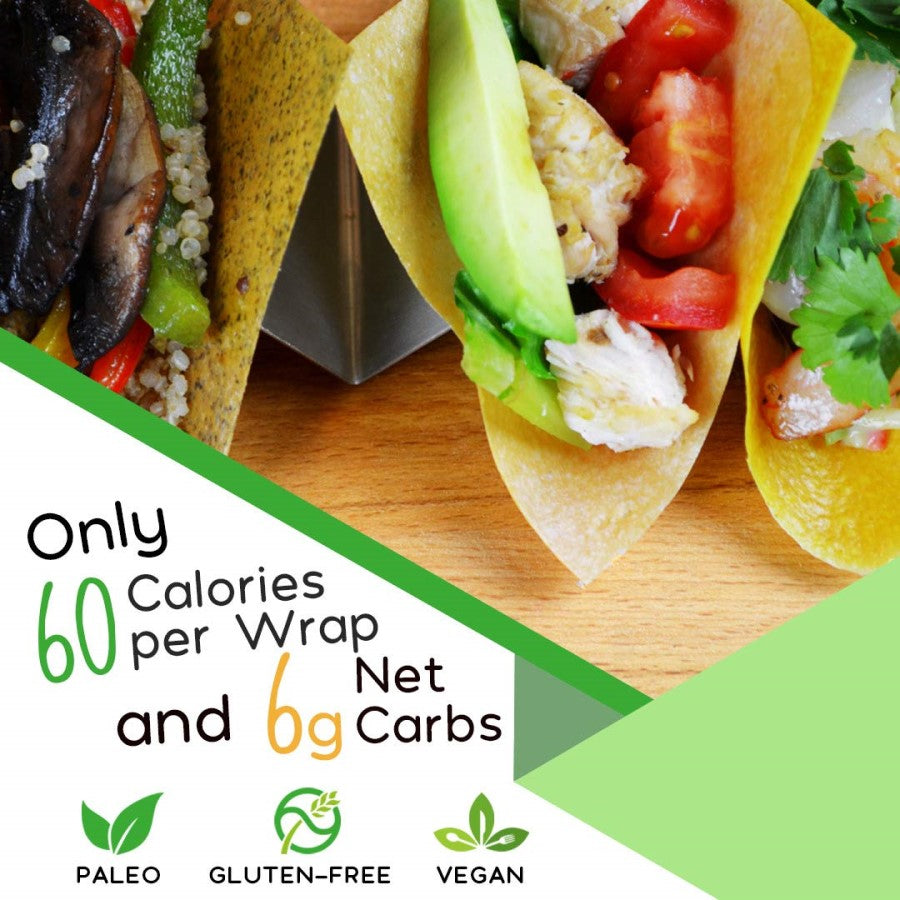 NUCO Coconut Cassava Wraps 55 g