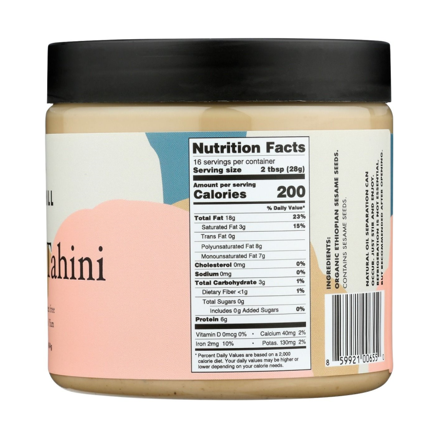 New York Seed & Mill Organic Tahini 454 g