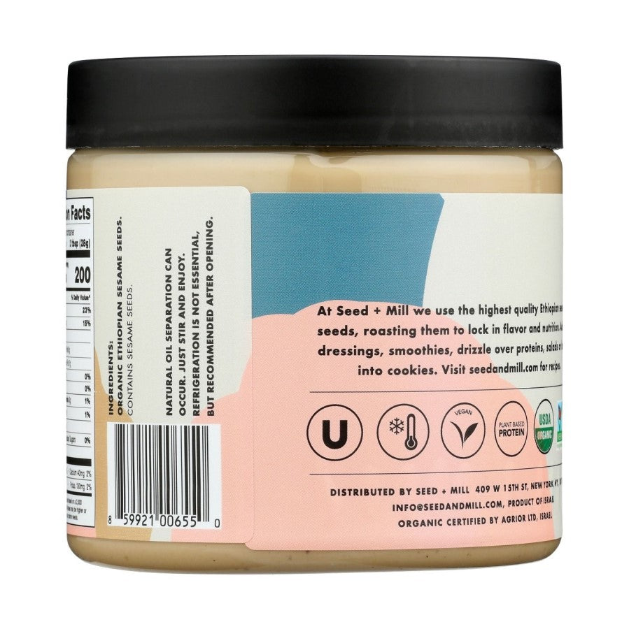 New York Seed & Mill Organic Tahini 454 g