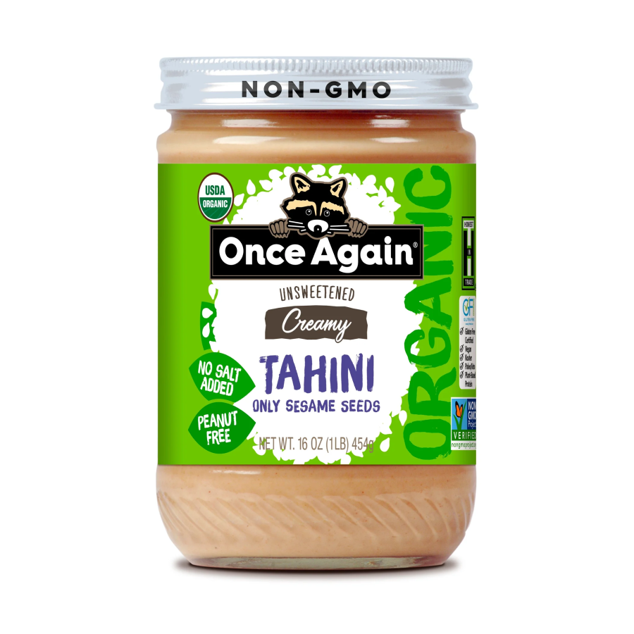 Wieder einmal organischer Sesamsamen Tahini ungesüßt 454 g