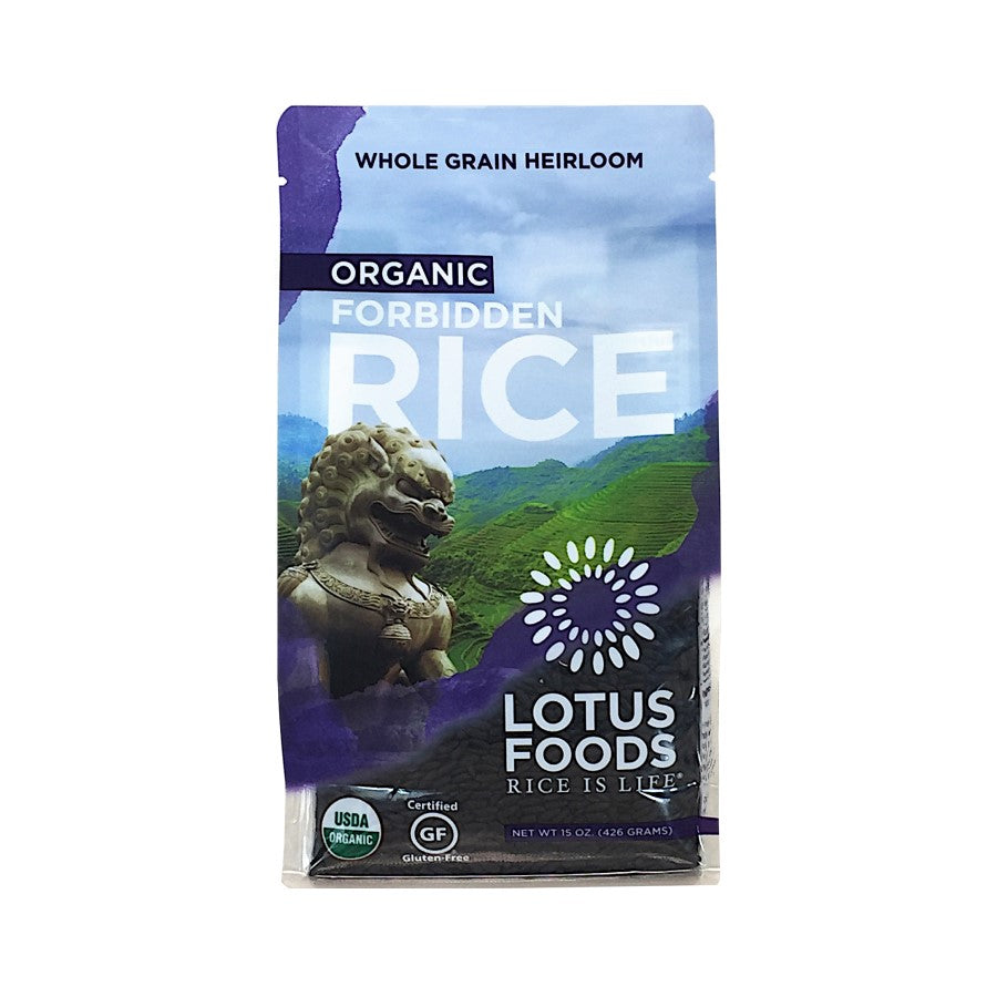 Lotus Foods Organic Erbstück Verbotener Reis 425 g