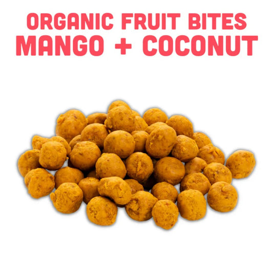 Mavuno Ernte Bio Mango Coconut Chewy Fruit Bites 55 g