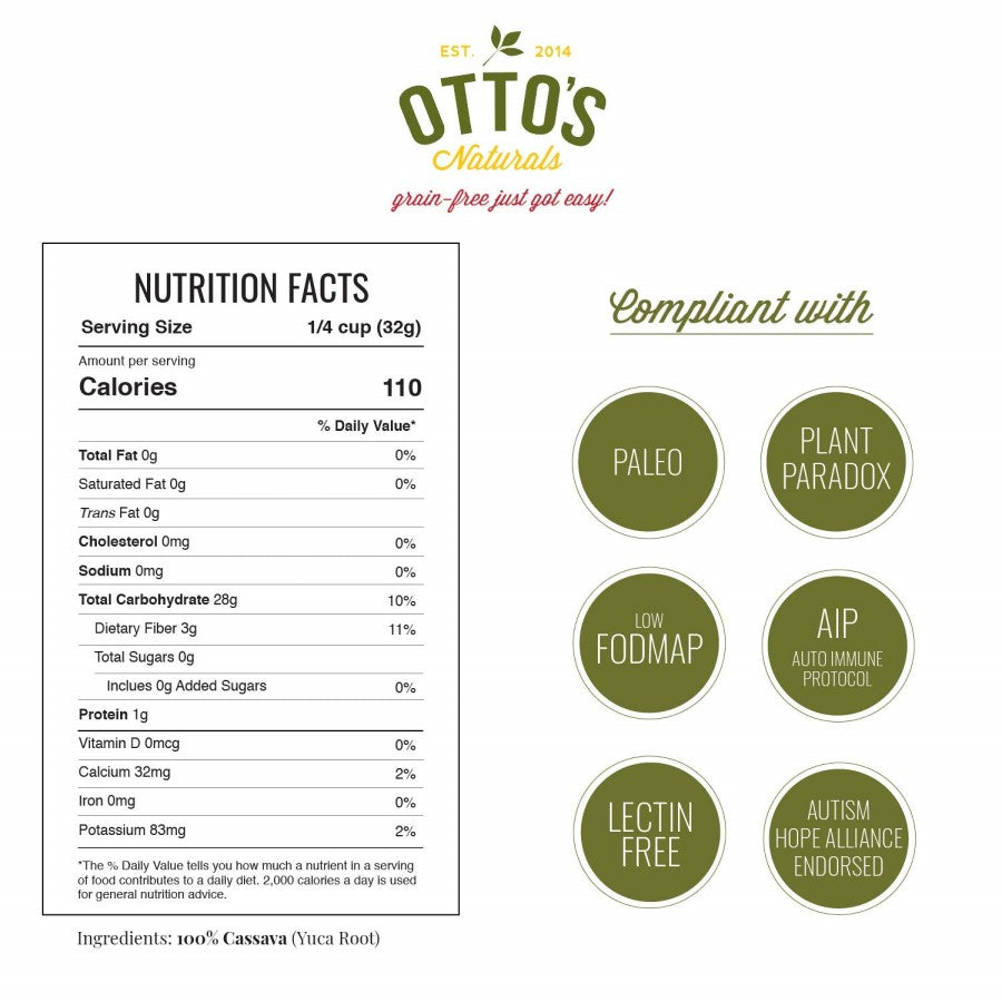 Otto's Naturals Mehrzweck-Cassavenmehl