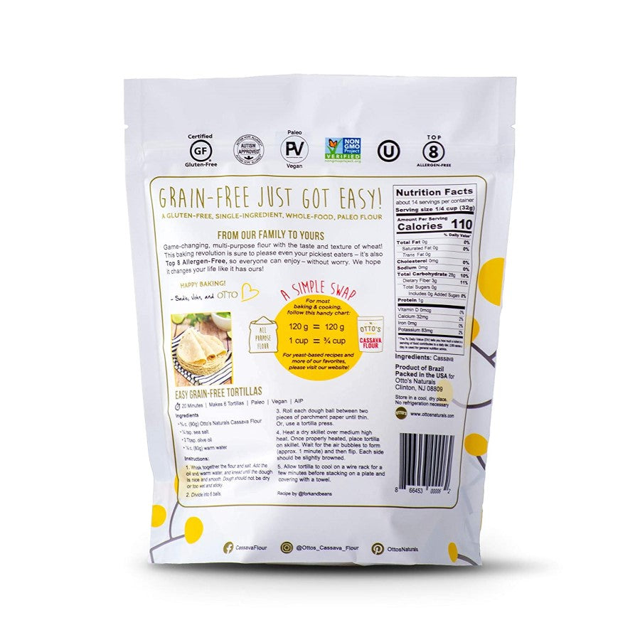 Otto's Naturals Mehrzweck-Cassavenmehl