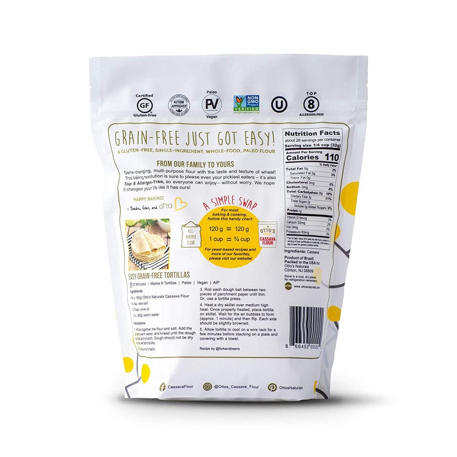 Otto's Naturals Mehrzweck-Cassavenmehl