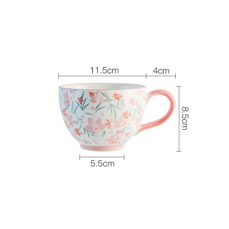 Dawn Retro Style Keramikgetreidebecher