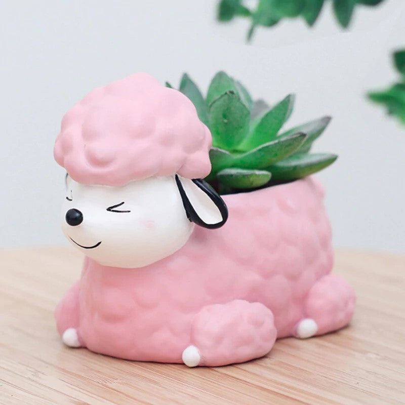 Adorable Tiere Mini Sukkulenten Bonsai Cactus Pflanzer Töpfe
