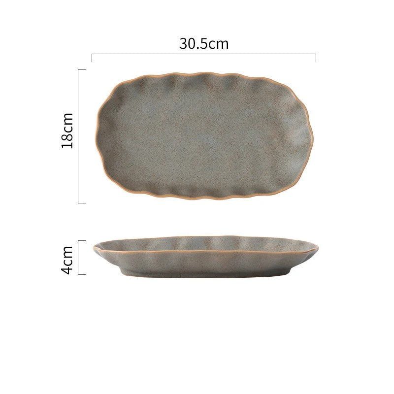 Prairie Farmhouse Conifer Ceramic Tischartikel