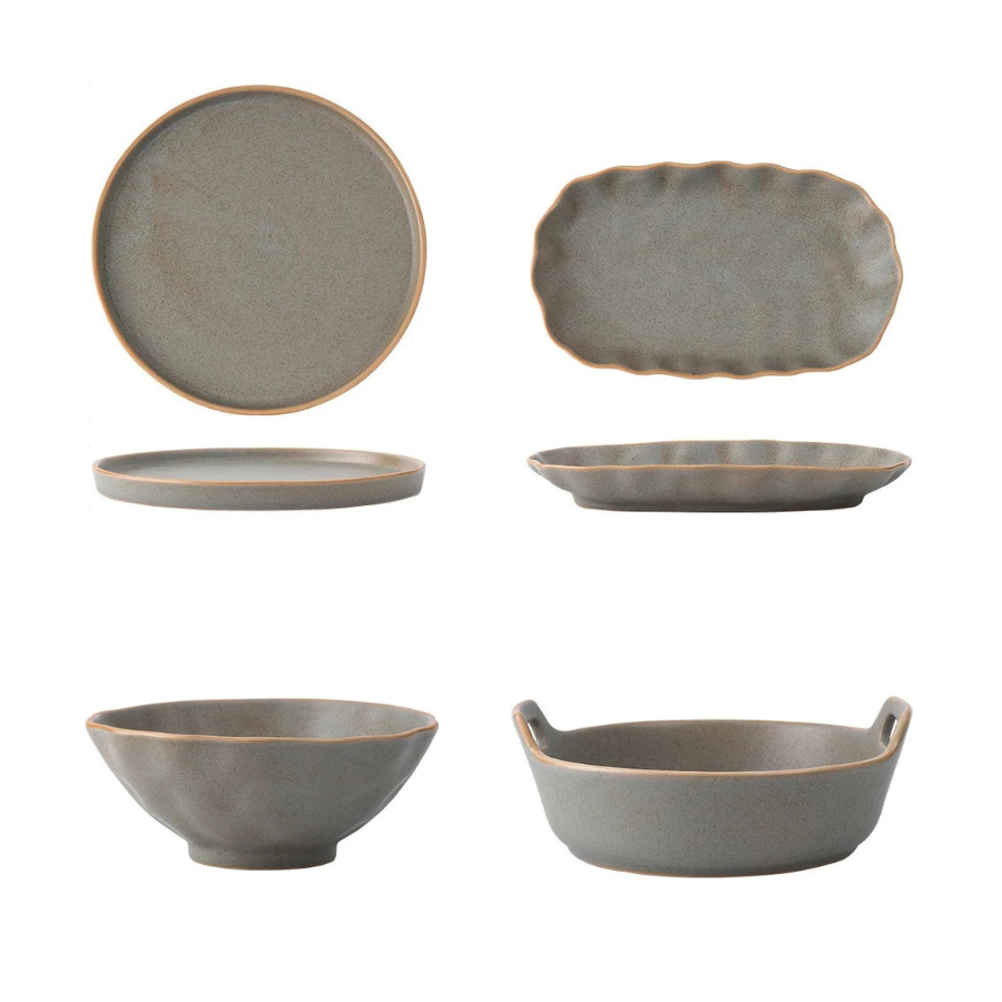 Prairie Farmhouse Conifer Ceramic Tischartikel